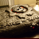 Illustration for article titled Someones Dragon Collection Melted on this Gears of War Xbox 360